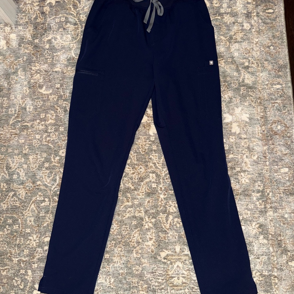 Figs Kade Scrub Pants- Navy Size Small- Tall